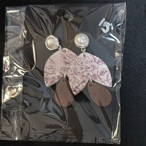 NEW HANDMADE CLAY EARRINGS